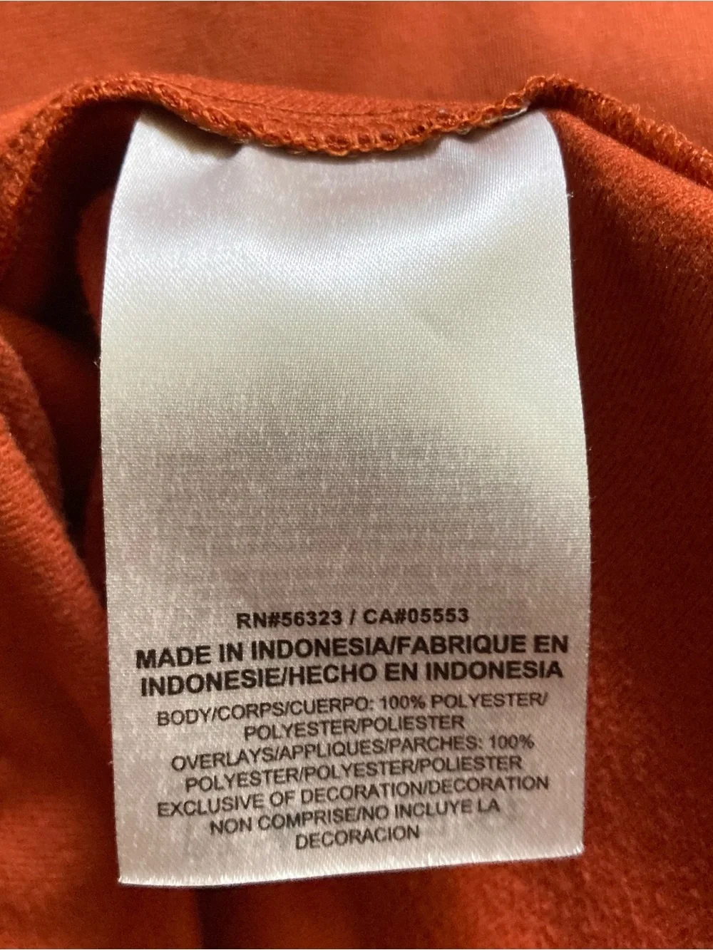 Texas Longhorns Nike Full Zip Jacket Men’s Large Orange Dri Fit 32887X-TX1